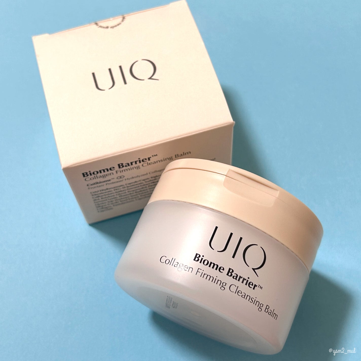 バイオームバリアコラーゲンファーミングクレンジングバーム/UIQ/クレンジングバームを使ったクチコミ(7枚目)