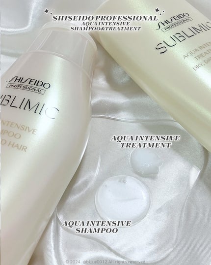 アクアインテンシブ シャンプー/トリートメント/サブリミック/サロンシャンプーを使ったクチコミ(4枚目)