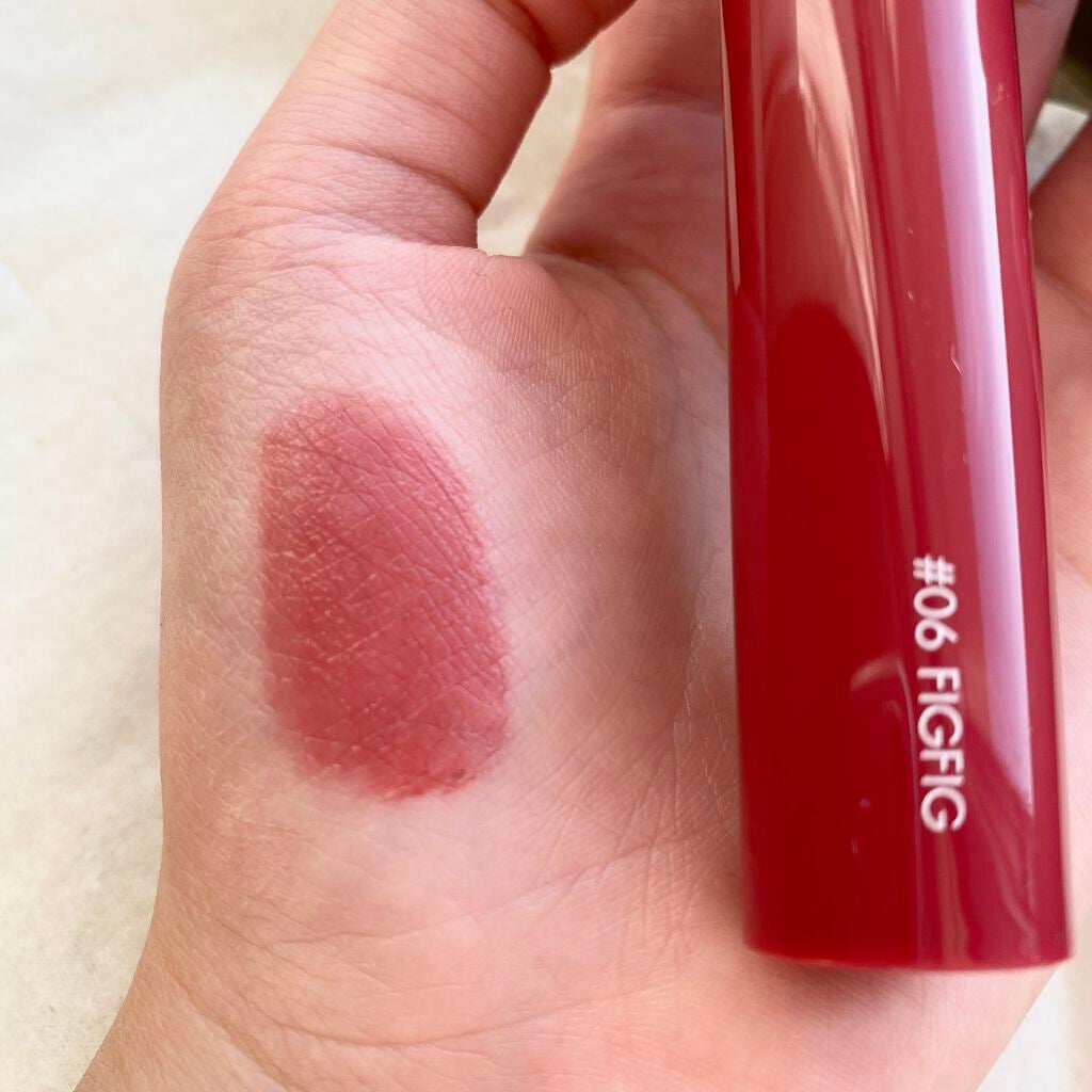 ジューシーラスティングティント/rom&nd/リップティントを使ったクチコミ(3枚目)