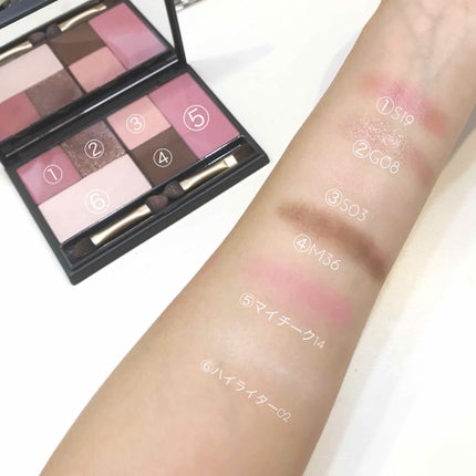 マイハイライター(マイパレット)/innisfree/パウダーハイライトを使ったクチコミ(3枚目)