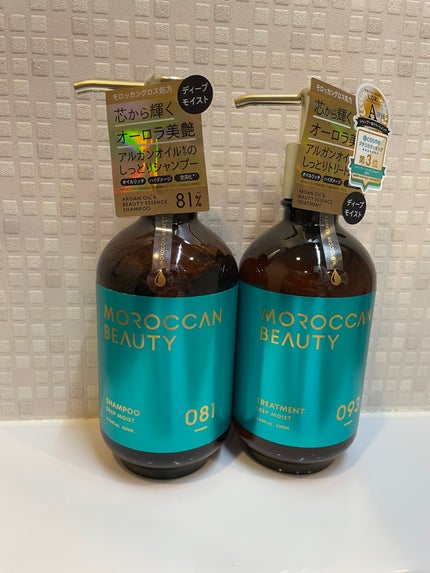 ディープモイスト シャンプー/ ヘアトリートメント/モロッカンビューティ/市販シャンプーを使ったクチコミ(2枚目)