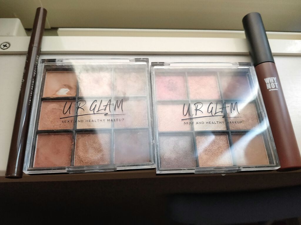 UR GLAM BLOOMING EYE COLOR PALETTE/U R GLAM/アイシャドウパレットを使ったクチコミ(5枚目)