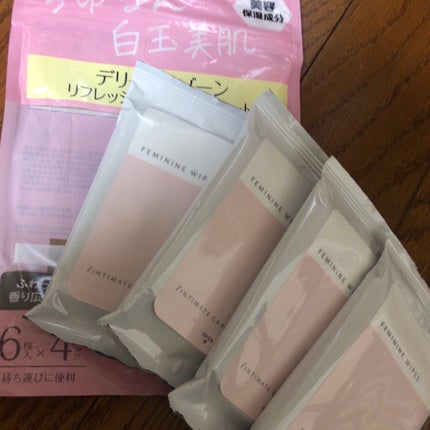 matsukiyo フェムリサ エニーシート やわらかなスウィートピオニーの香り/matsukiyo FEMRISA/デリケートゾーンケアを使ったクチコミ(4枚目)