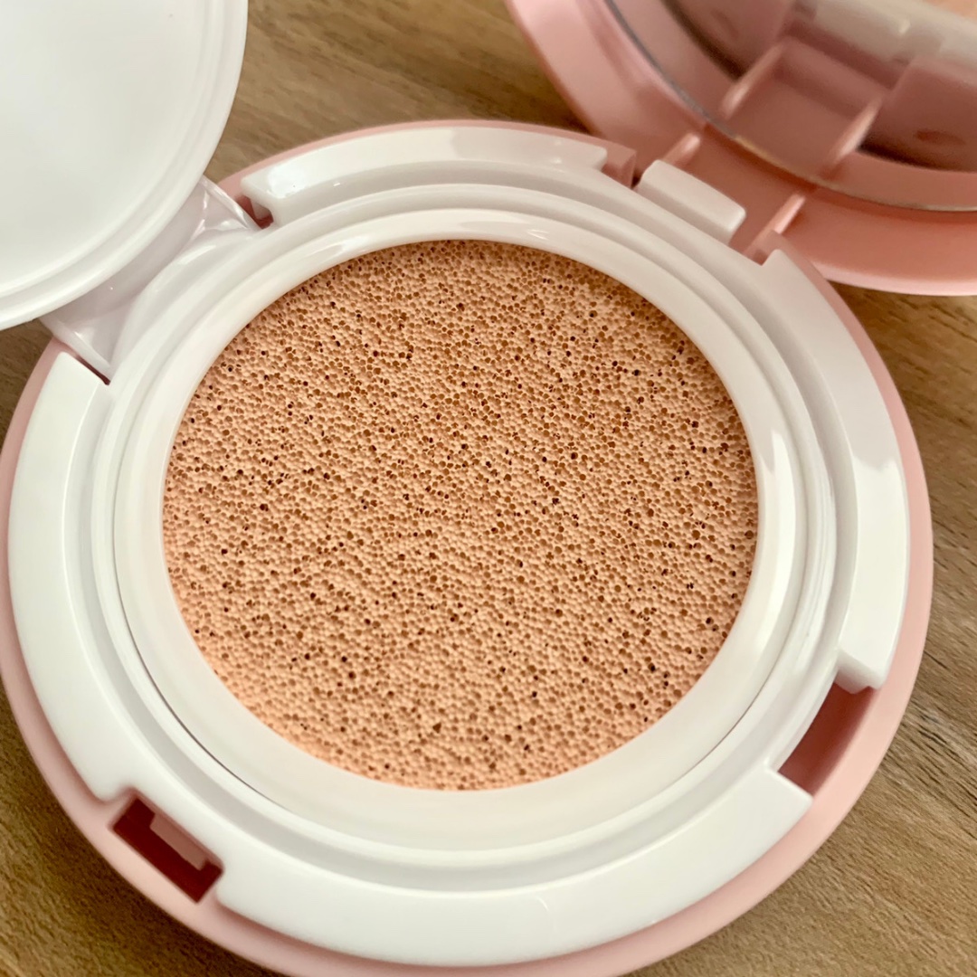 ピーチC フォーカスオン エアーベルベットクッション/Peach C/クッションファンデーションを使ったクチコミ（3枚目）