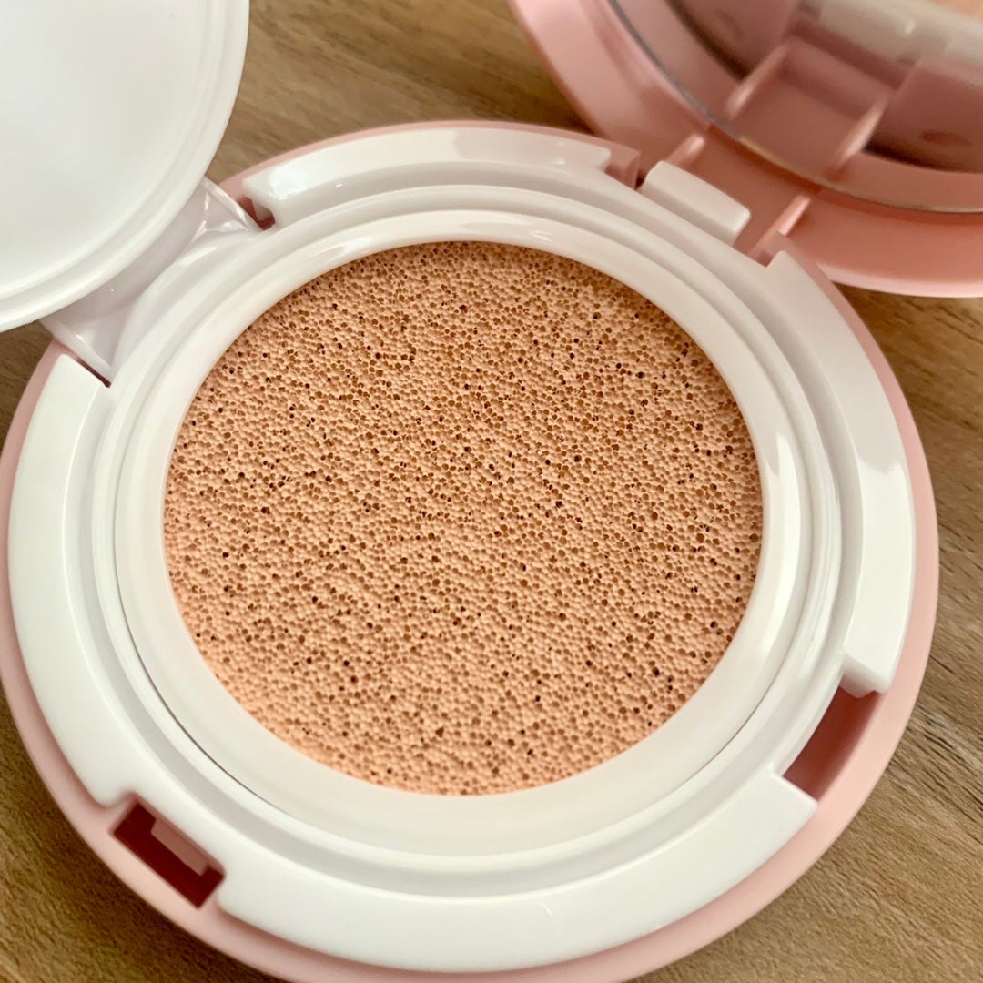 ピーチC フォーカスオン エアーベルベットクッション/Peach C/クッションファンデーションを使ったクチコミ(3枚目)