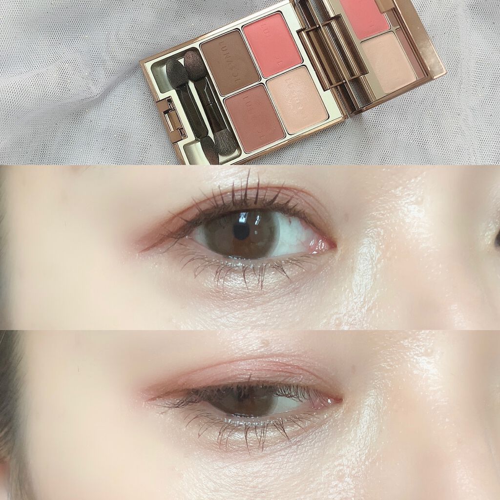 マカロングロウアイズ/LUNASOL/アイシャドウパレットを使ったクチコミ(2枚目)