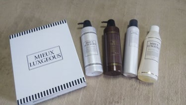 FRAGRANCE SHAMPOO／TREATMENT/MIEUX LUXGEOUS(ミューラグジャス)/シャンプー・コンディショナーを使ったクチコミ（1枚目）