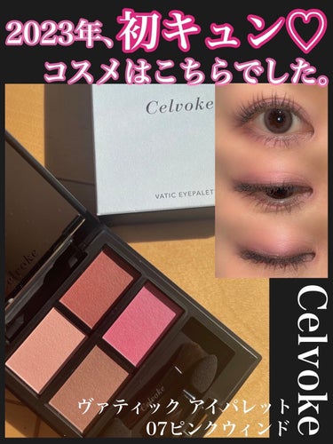 ヴァティック アイパレット/Celvoke/アイシャドウパレットを使ったクチコミ（1枚目）