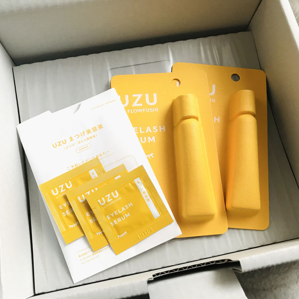 まつげ美容液（まつげ・目もと美容液）/UZU BY FLOWFUSHI/まつげ美容液を使ったクチコミ（2枚目）