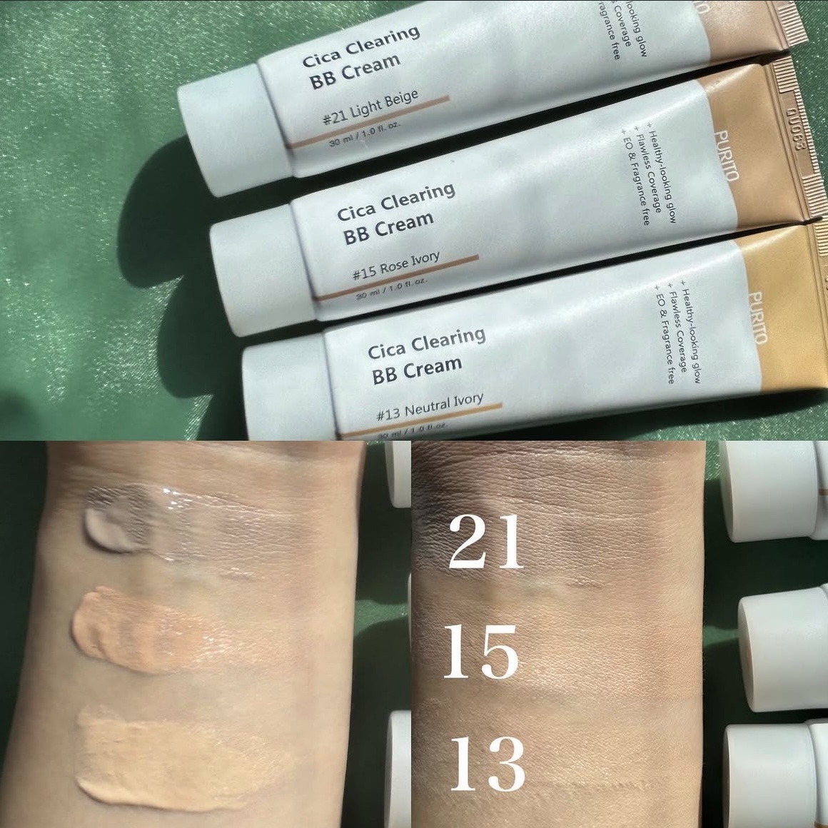 Cica Clearing BB Cream/PURITO/化粧下地を使ったクチコミ（1枚目）
