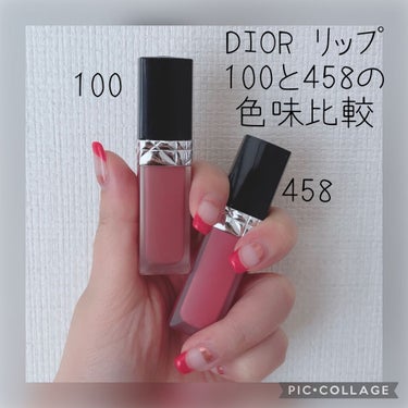 ルージュ ディオール フォーエヴァー リキッド/Dior/口紅を使ったクチコミ（1枚目）