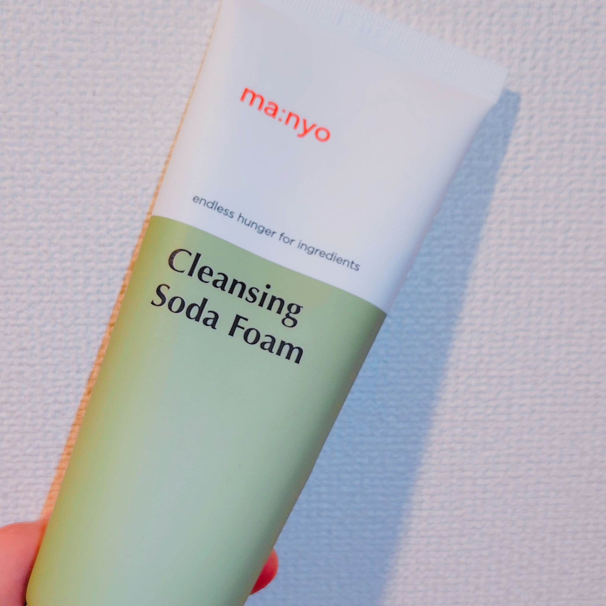 ソーダ洗顔料/manyo/洗顔フォームを使ったクチコミ（1枚目）