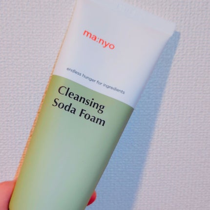 ソーダ洗顔料/manyo/洗顔フォームを使ったクチコミ(1枚目)