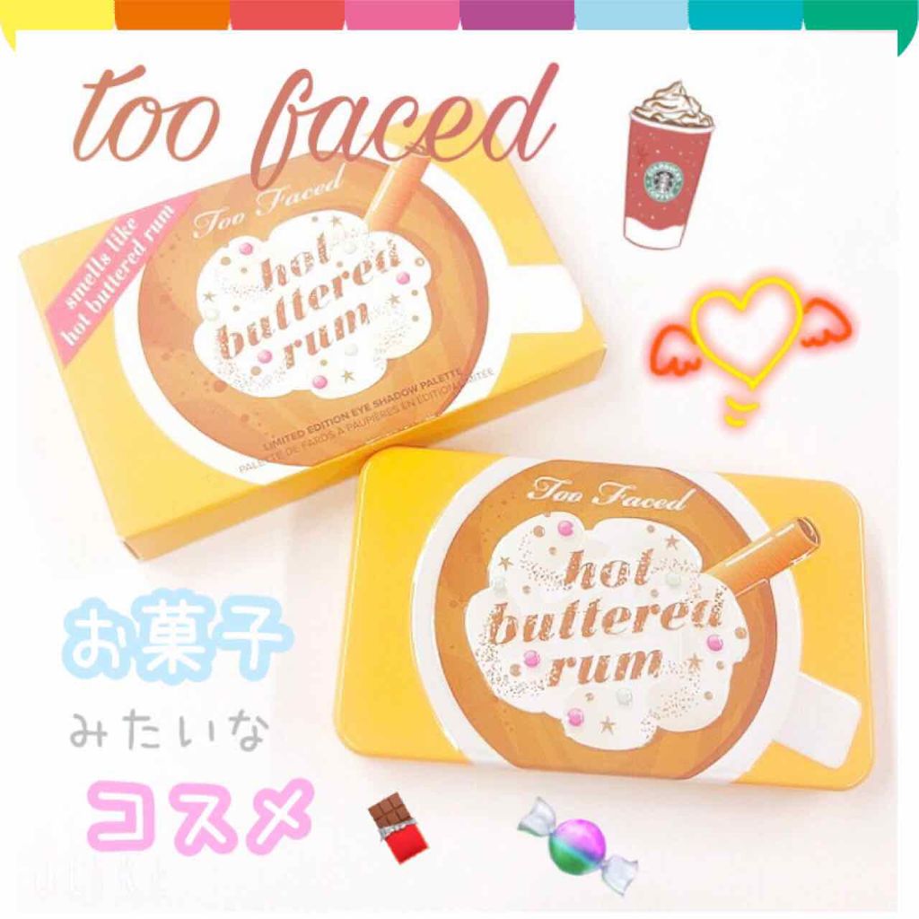ホット バタード ラム ミニ アイシャドウ パレット/Too Faced/アイシャドウパレットを使ったクチコミ(1枚目)