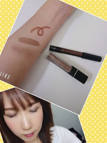 ルージュ ディオール グラフィスト/Dior/口紅を使ったクチコミ(4枚目)