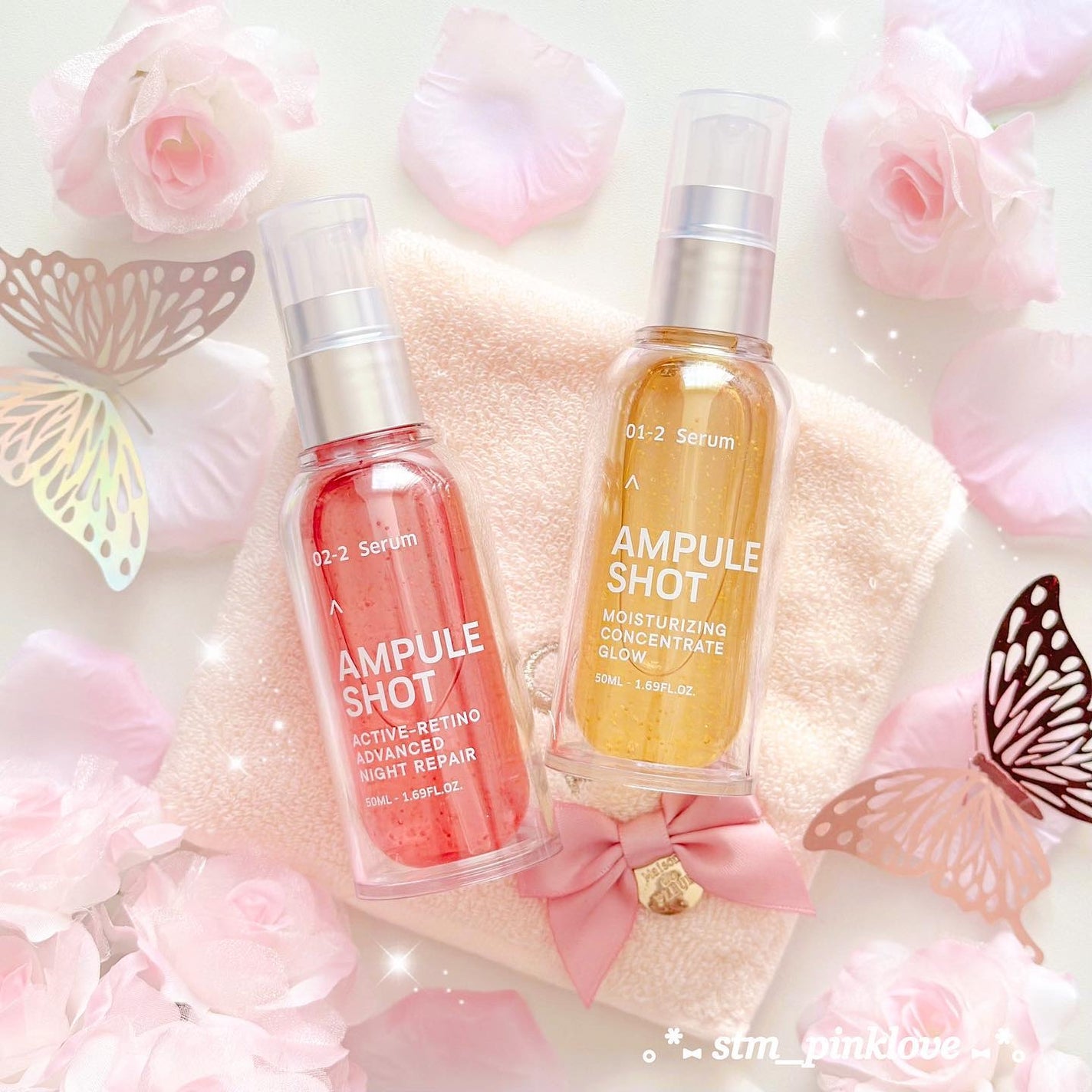 モイスチャーライジング コンセントレートグロウ セラム/AMPULE SHOT/美容液を使ったクチコミ(1枚目)