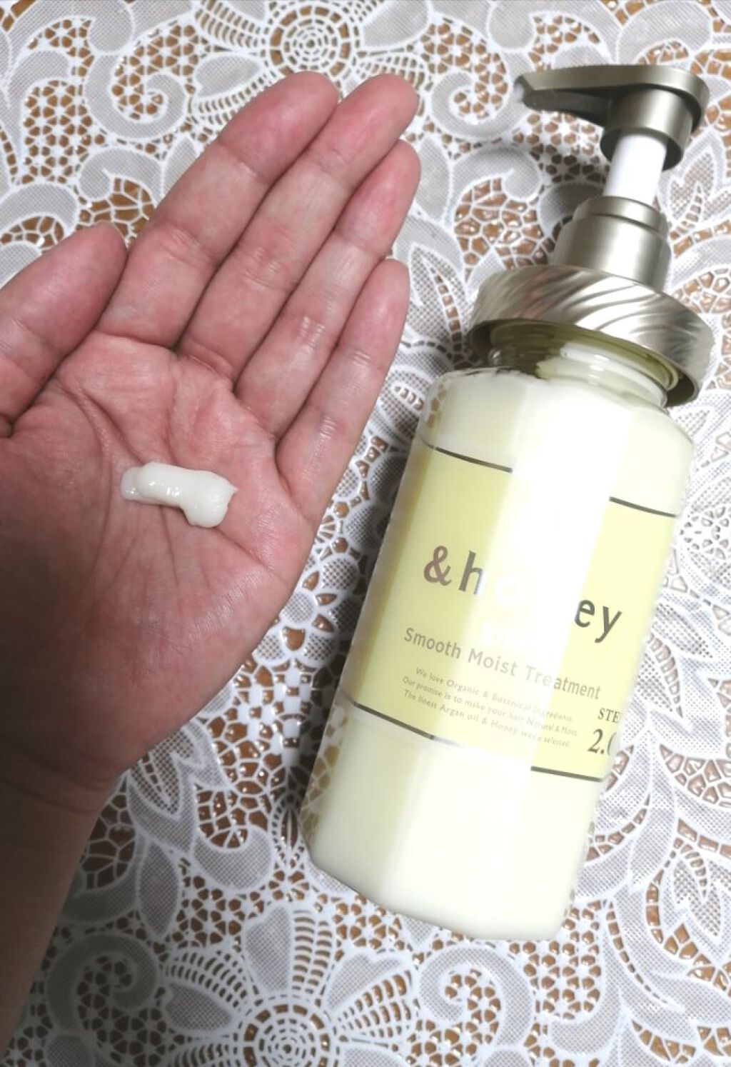 シルキー　スムースモイスチャー　シャンプー　1.0/ヘアトリートメント　2.0/&honey/市販シャンプーを使ったクチコミ（3枚目）