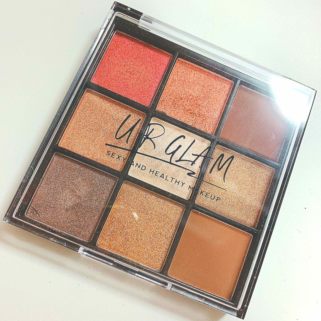 UR GLAM BLOOMING EYE COLOR PALETTE/U R GLAM/アイシャドウパレットを使ったクチコミ(1枚目)