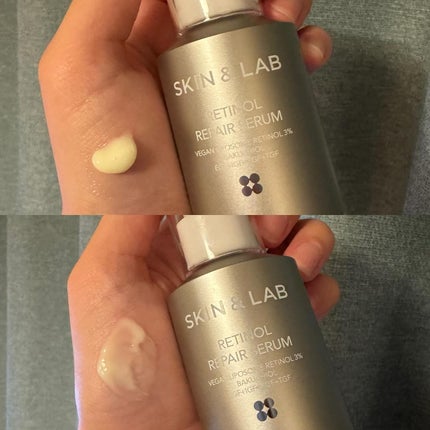 ヴィーガンリポソームレチノールセラム/SKIN&LAB/美容液を使ったクチコミ(2枚目)