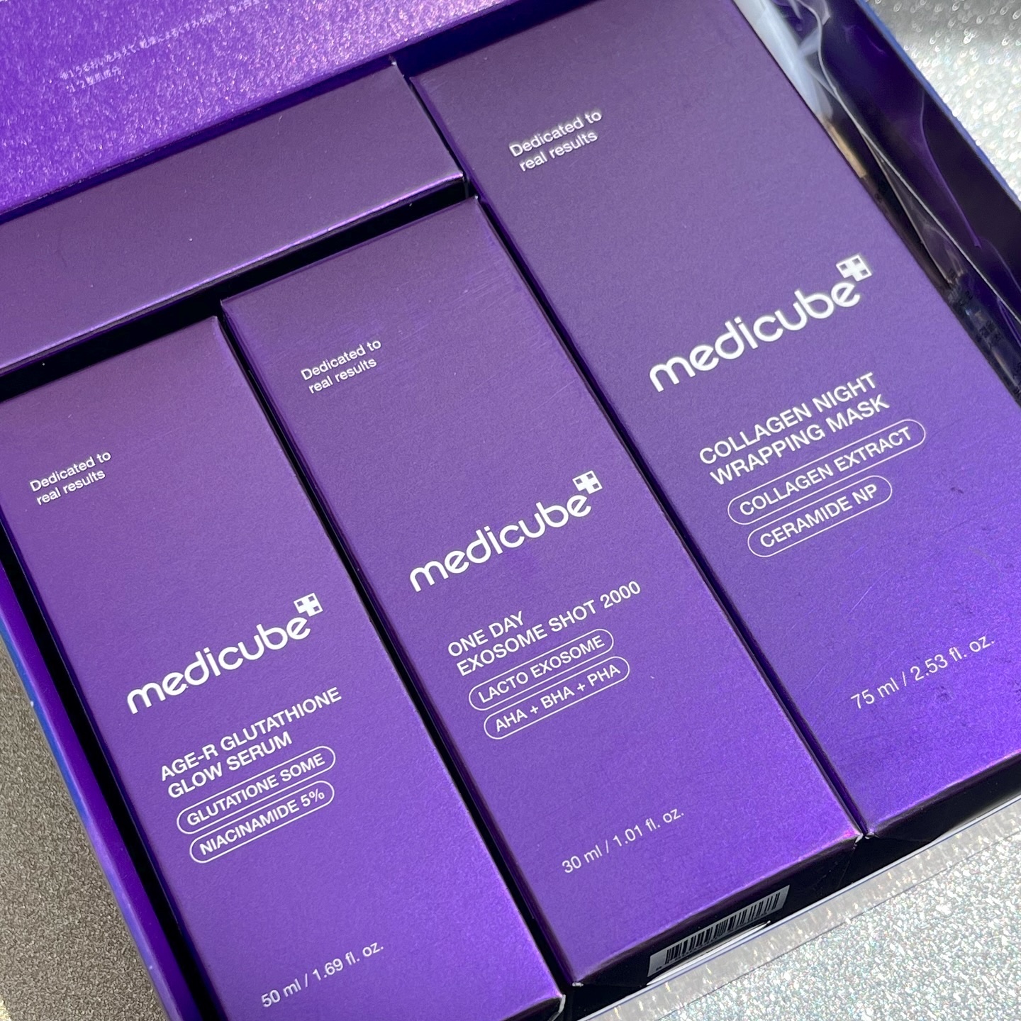 グルタチオングロウアンプル/MEDICUBE/美容液を使ったクチコミ（3枚目）