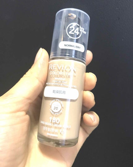 カラーステイ メイクアップ D/REVLON/リキッドファンデーションを使ったクチコミ(1枚目)