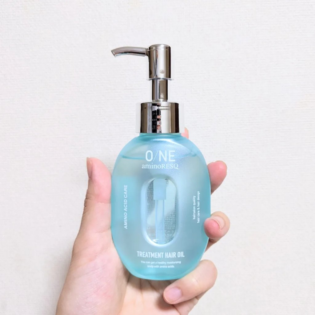 ワン アミノレスキュー トリートメントヘアオイル/アミノレスキュー/ヘアオイルを使ったクチコミ（2枚目）