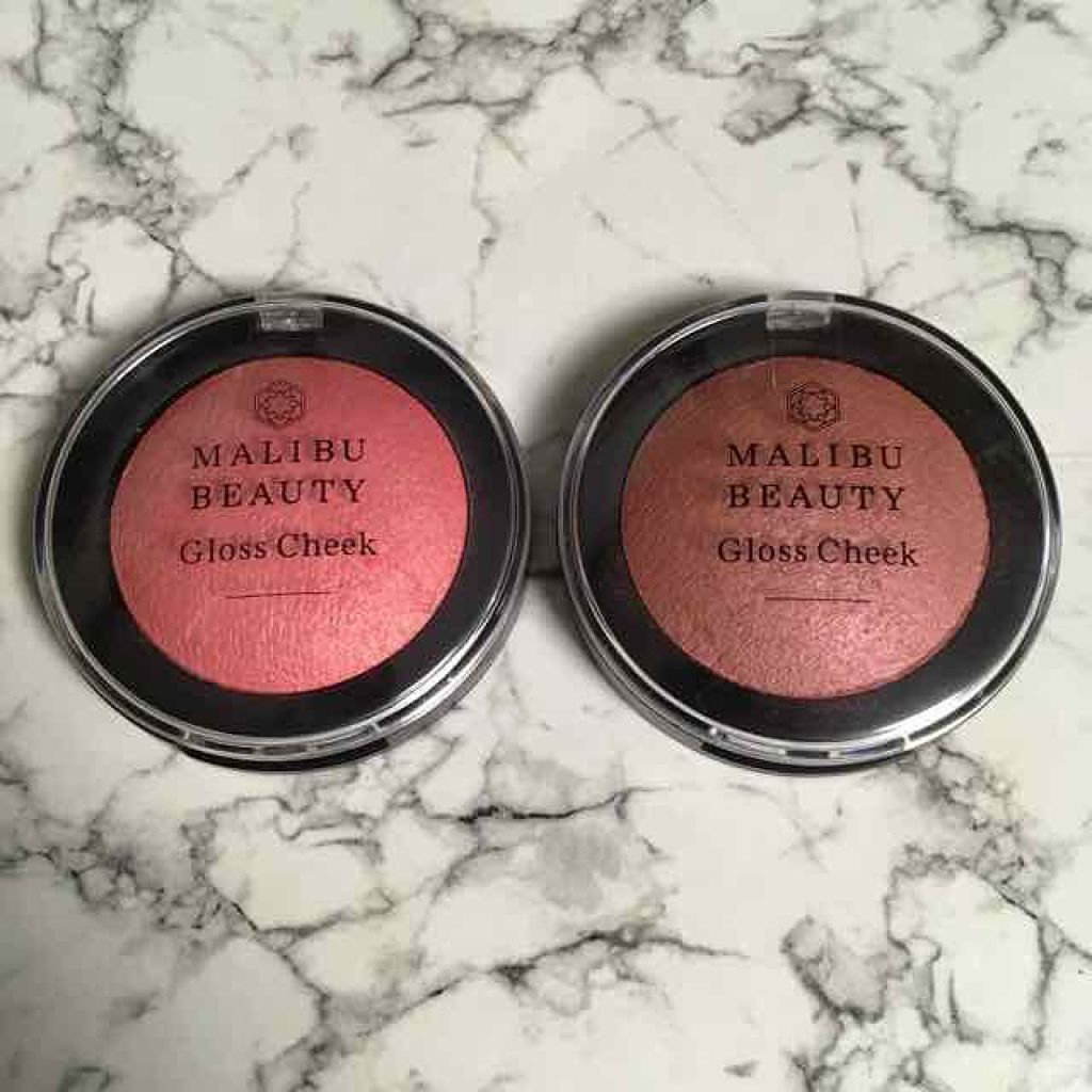 グロスチーク/マリブビューティー/パウダーチークを使ったクチコミ(1枚目)