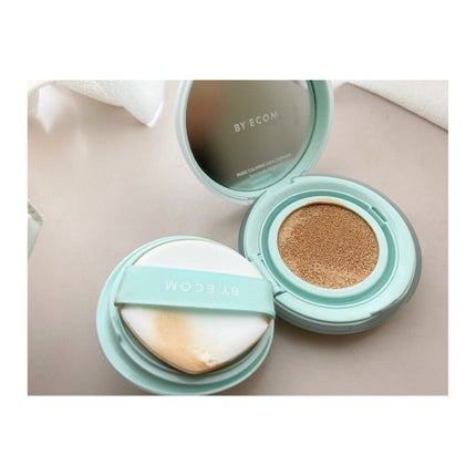 ピュアカーミングシカ クッションファンデーション/BY ECOM/クッションファンデーションを使ったクチコミ(6枚目)