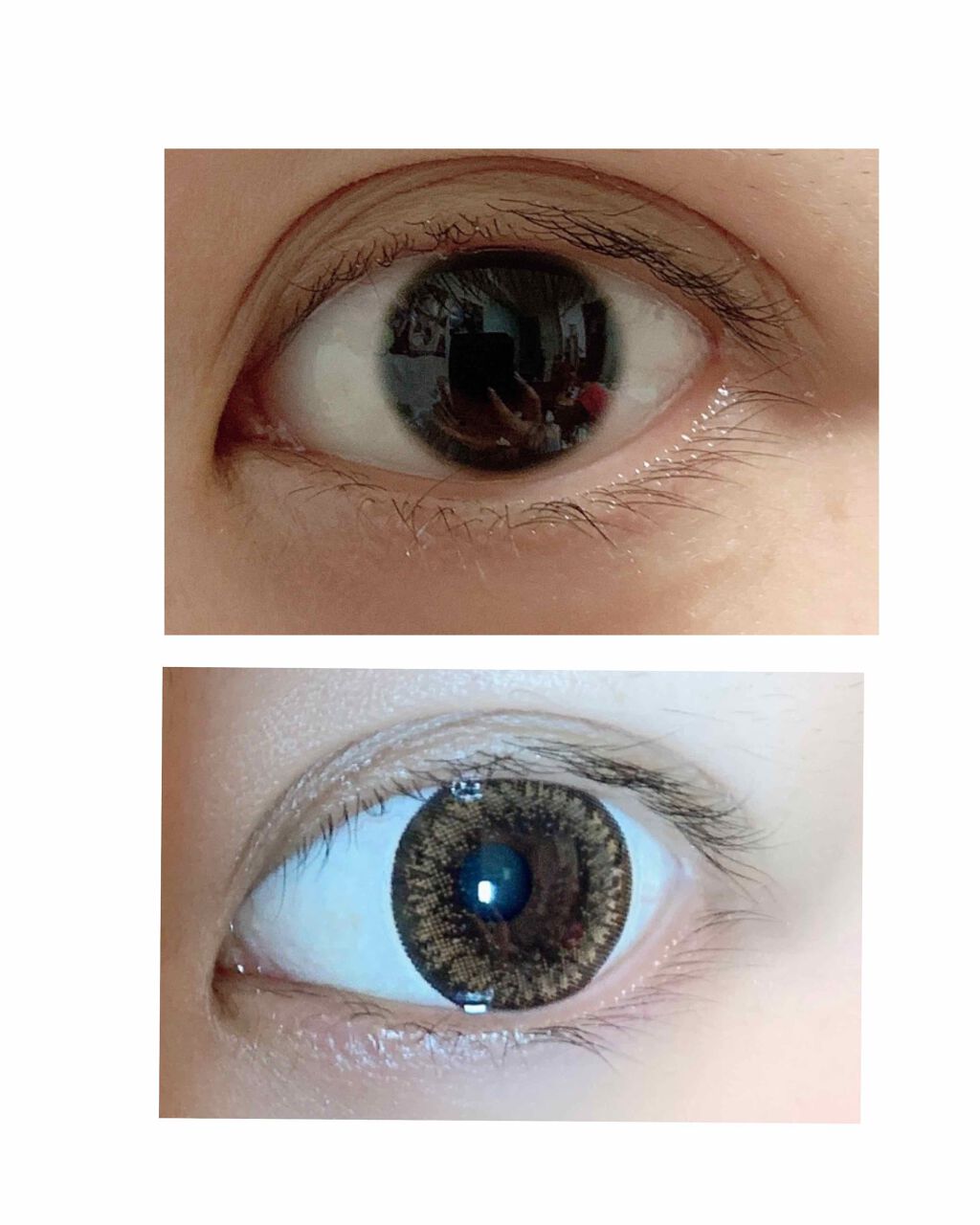 フラワーアイズ ワンデー クロッシェ/株式会社ビューフロンティア/ワンデー（１DAY）カラコンを使ったクチコミ（3枚目）