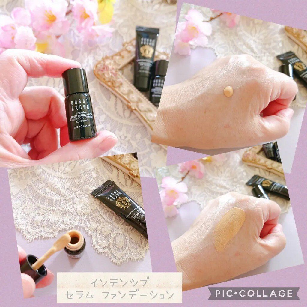 インテンシブ セラム ファンデーション N-032 サンド/BOBBI BROWN/リキッドファンデーションを使ったクチコミ（2枚目）
