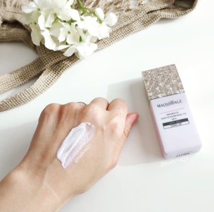 ドラマティックスキンセンサーベース EX/マキアージュ/化粧下地を使ったクチコミ(4枚目)