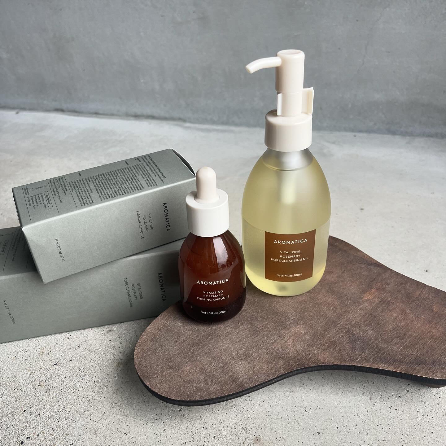 バイタライジング ローズマリー ファーミング アンプル/AROMATICA/美容液を使ったクチコミ（1枚目）