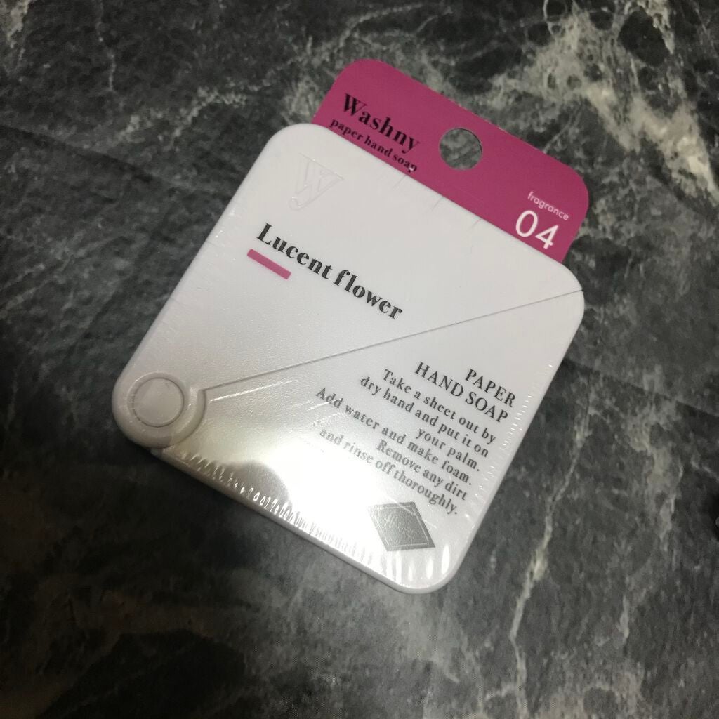 paper hand soap/Washny/ハンドソープを使ったクチコミ(1枚目)