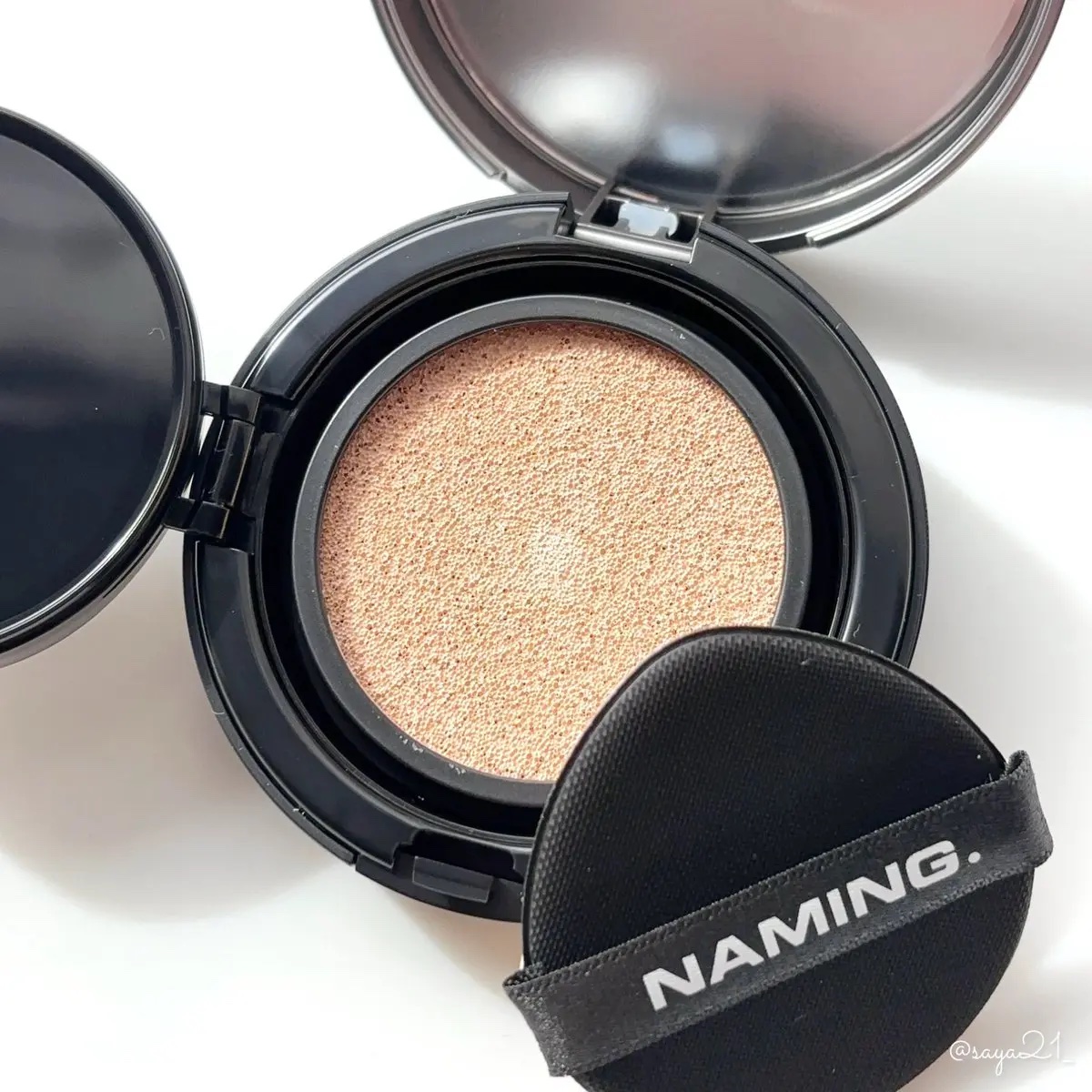 ネーミング ゼログラビティ カバーフィットクッション/NAMING./クッションファンデーションを使ったクチコミ（2枚目）