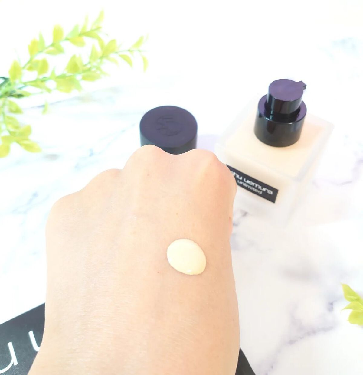 （旧）アンリミテッド ラスティング フルイド/shu uemura/リキッドファンデーションを使ったクチコミ（3枚目）