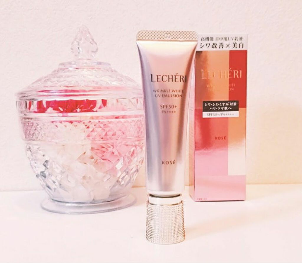 リンクルホワイト UVエマルジョン/ルシェリ/乳液を使ったクチコミ(1枚目)
