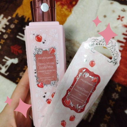 ジルスチュアート ハンドクリーム ストロベリー ショコララテ トリーツ/JILL STUART/ハンドクリームを使ったクチコミ(1枚目)