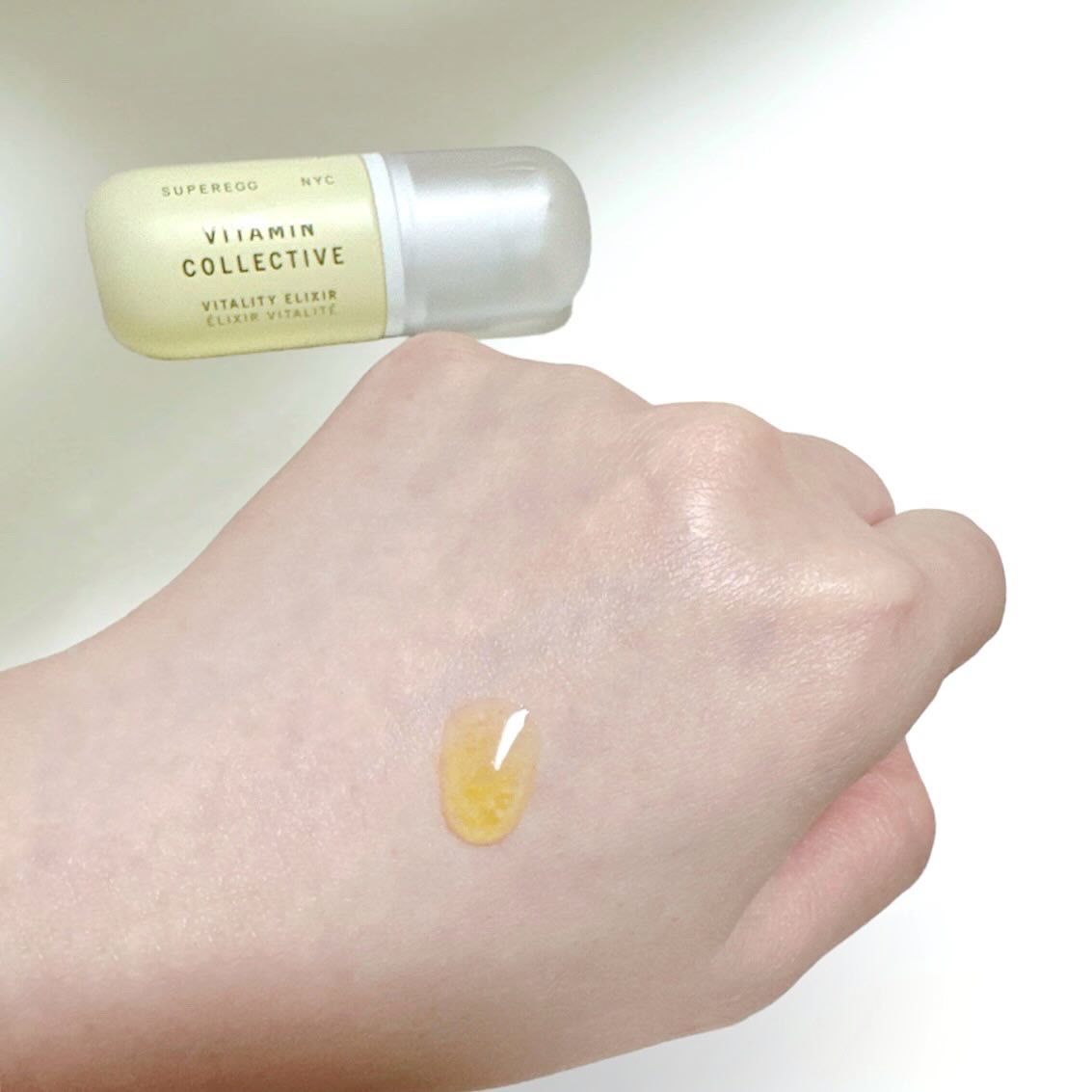 ビタミン コレクティブ バイタリティ エリクサー/SUPEREGG /美容液を使ったクチコミ（3枚目）