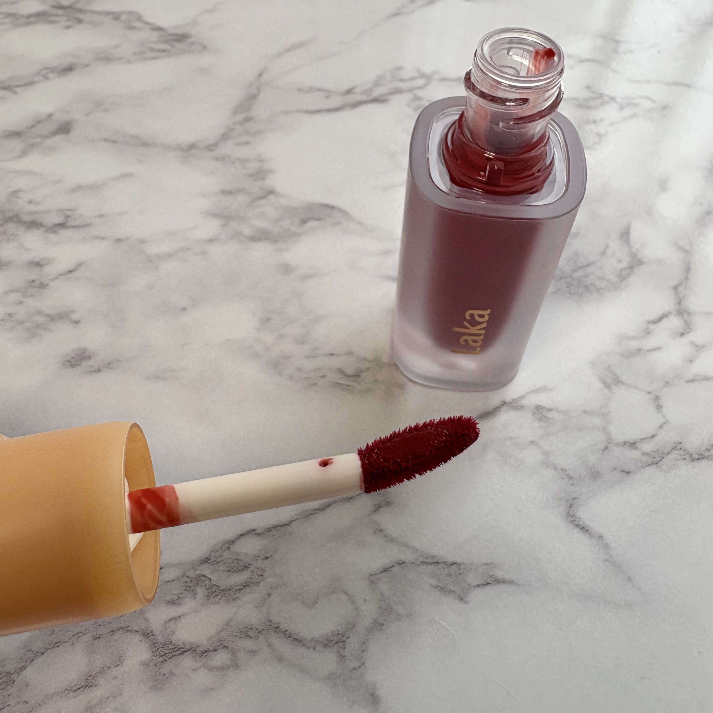 フルーティーグラムティント/Laka/リップティントを使ったクチコミ（2枚目）