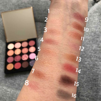 大英博物館 エジプトシリーズ アイシャドウパレット/ZEESEA/アイシャドウパレットを使ったクチコミ(3枚目)