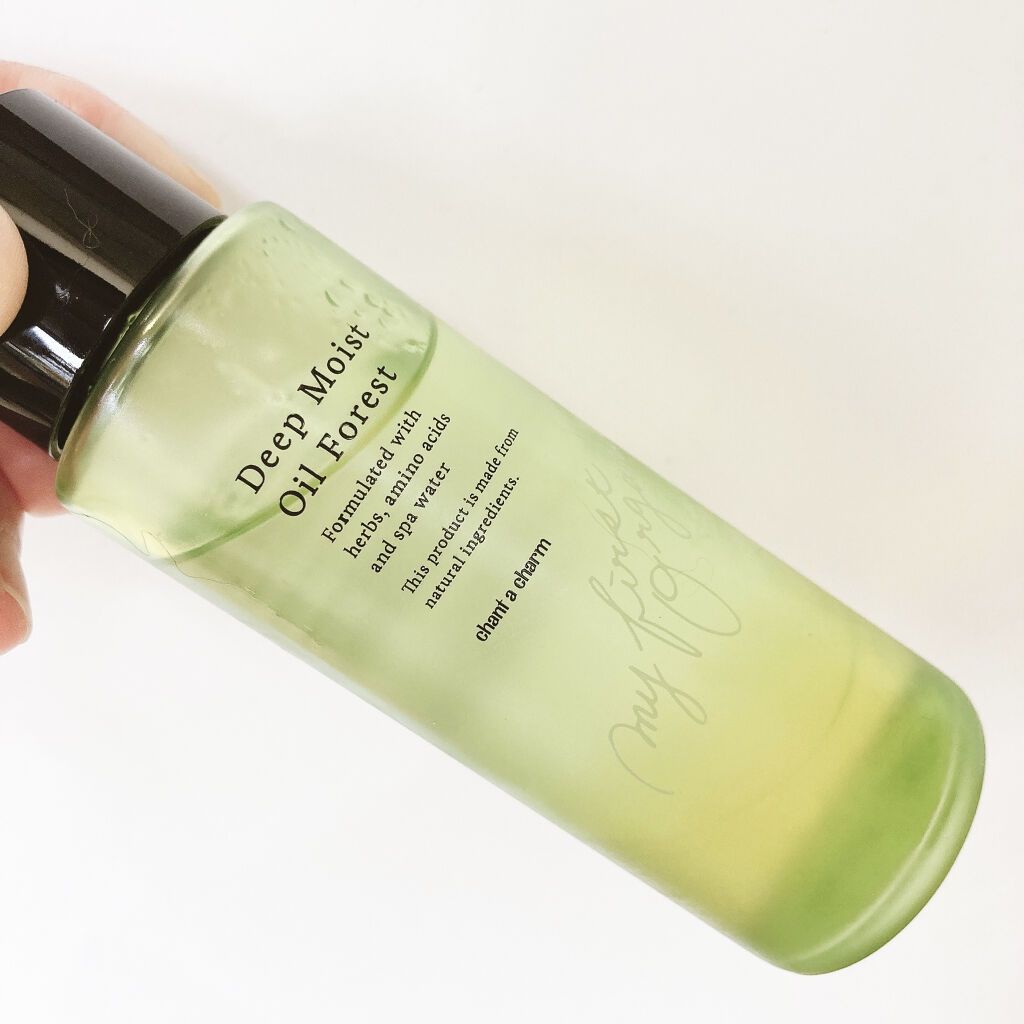 chant a charm  ディープモイストオイル F (フォレスト)のクチコミ「
chant a charm/ディープモイストオイル F

メルヴィータのプレオイルを使い切っ.....」（2枚目）