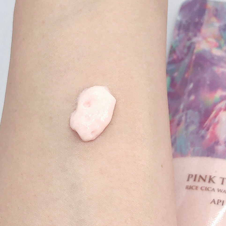 ピンクティーツリーライスシカウォッシュオフパック/APLIN/洗い流すパック・マスクを使ったクチコミ(2枚目)