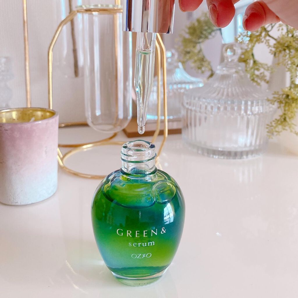 セラム/GREEN&/美容液を使ったクチコミ(2枚目)