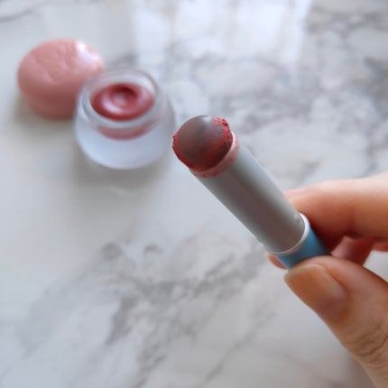 リップアンドチーク ブラーリープリンポット/fwee/口紅を使ったクチコミ(6枚目)