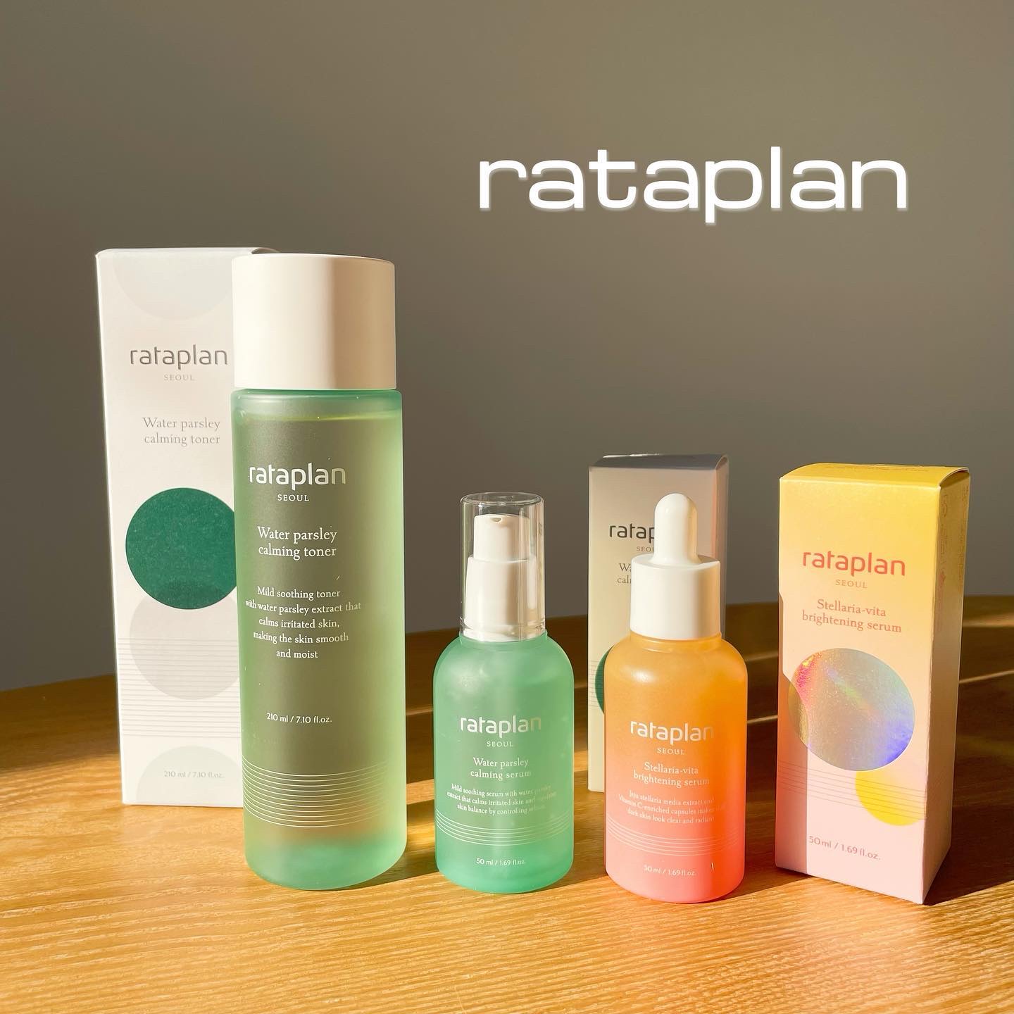 ウォーターパセリカーミングセラム/rataplan/美容液を使ったクチコミ（1枚目）