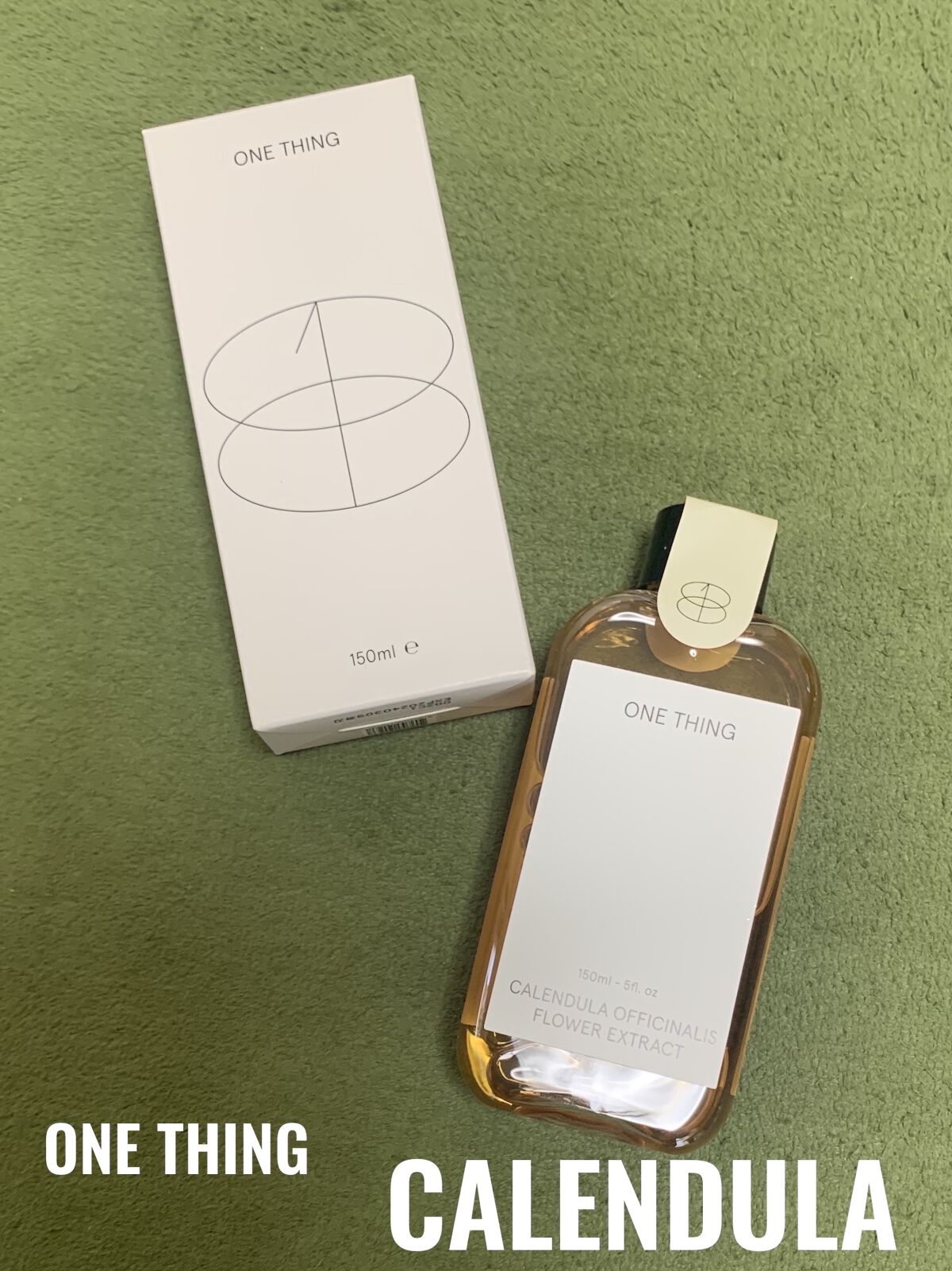 カレンデュラ化粧水 150ml/ONE THING/化粧水を使ったクチコミ（1枚目）