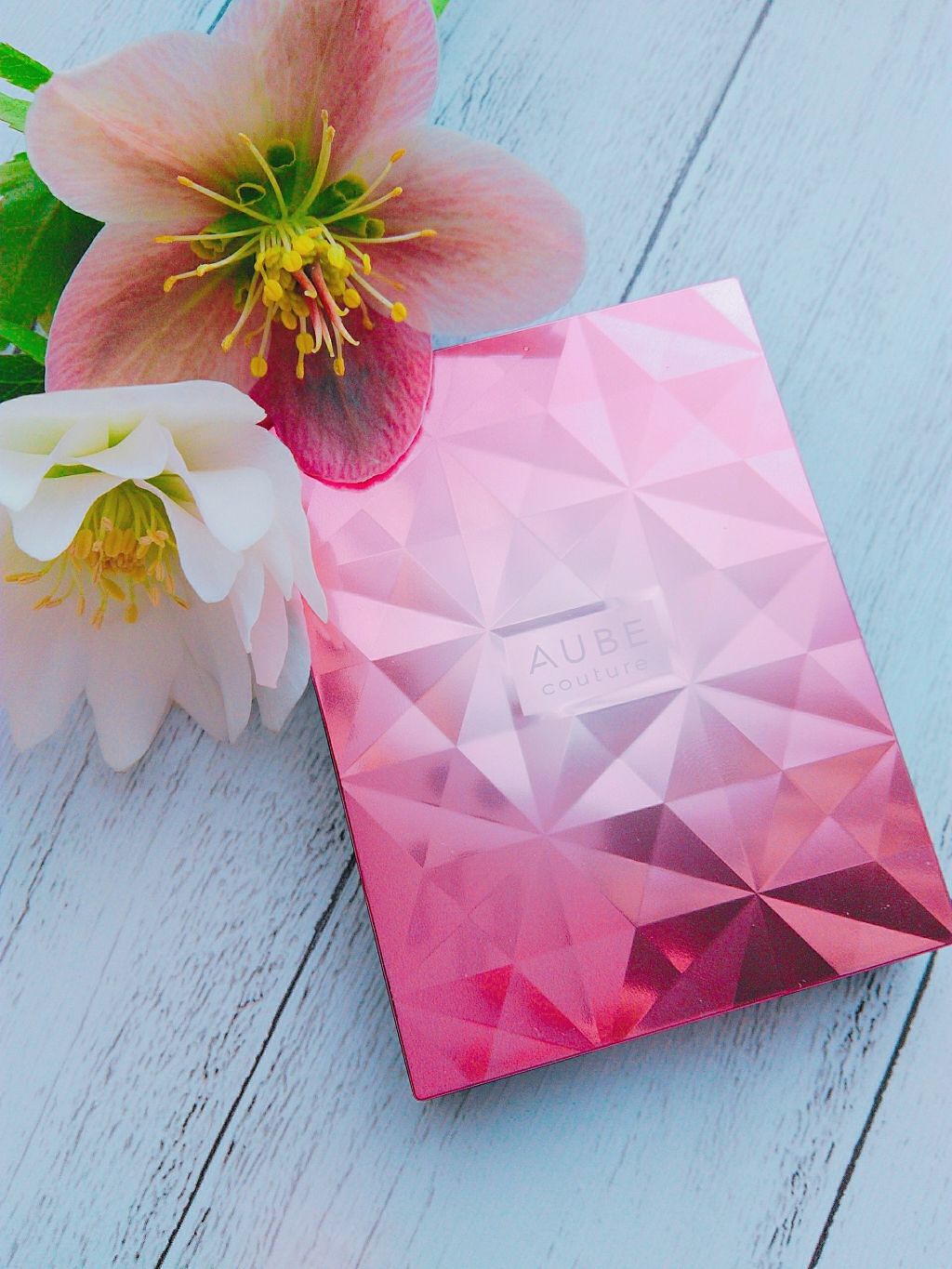 ブラシひと塗りシャドウ 565 グリーン系/オーブ/アイシャドウパレットを使ったクチコミ（2枚目）