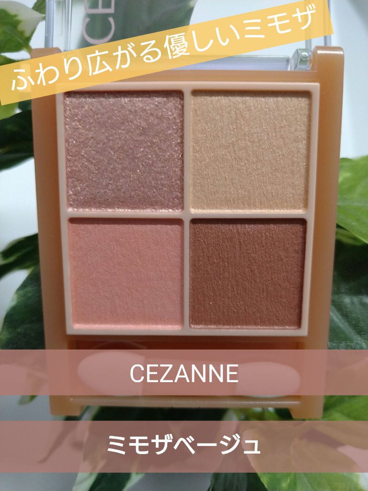 ベージュトーンアイシャドウ/CEZANNE/アイシャドウパレットを使ったクチコミ(1枚目)