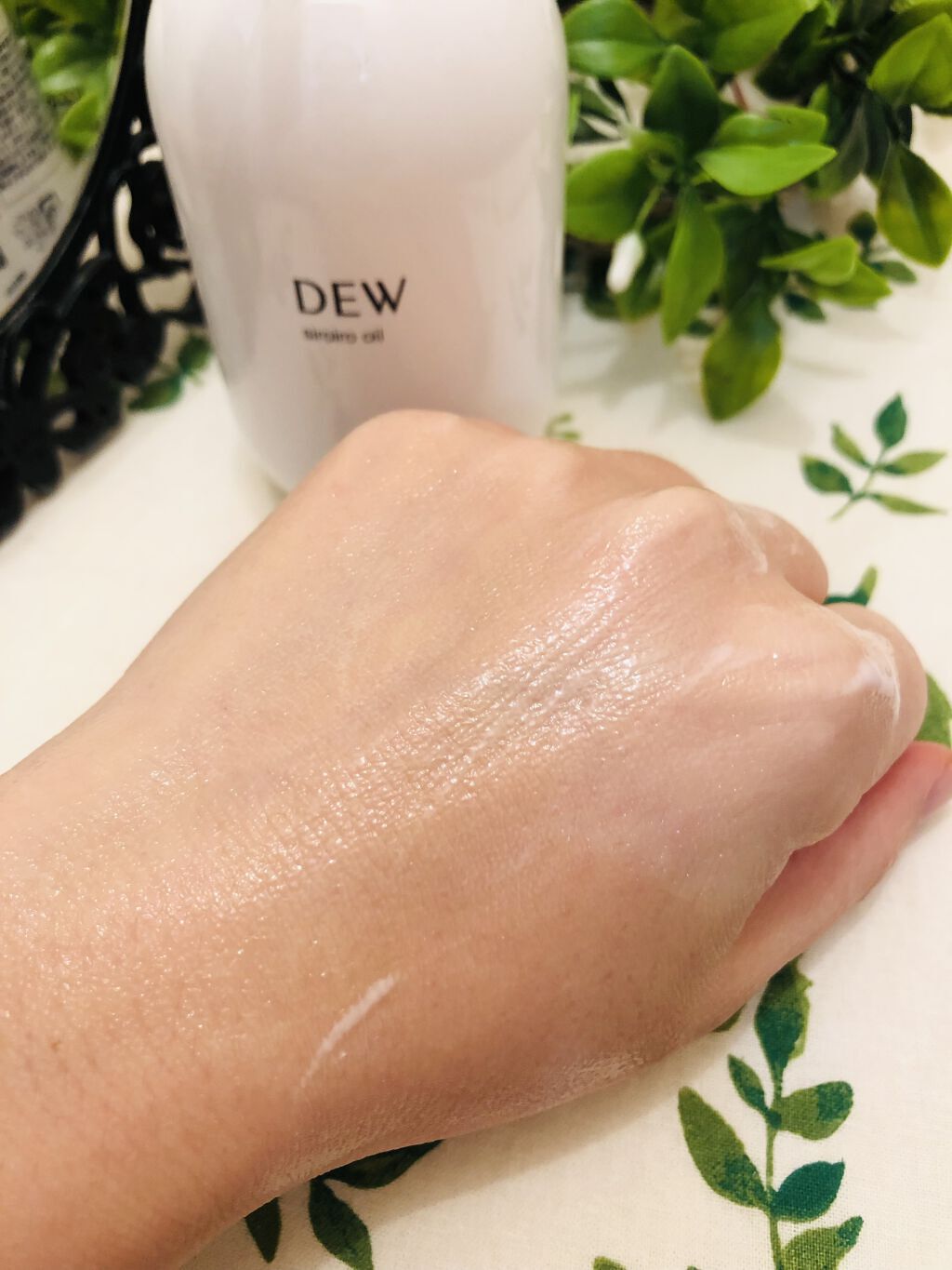 白色オイル/DEW/美容液を使ったクチコミ（3枚目）