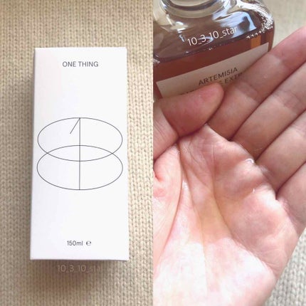 カワラヨモギ化粧水/ONE THING/化粧水を使ったクチコミ(2枚目)